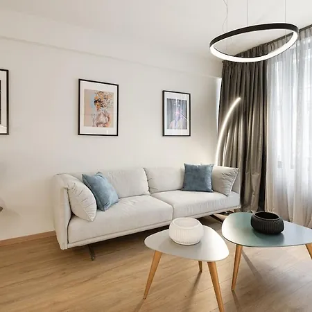 Апартаменты Innovative 2-br Futuristic Flat In Ladadika Салоники